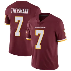 Men's Joe Theismann Washington Commanders No.7 Limited Burgundy Team Color Vapor Untouchable Jersey
