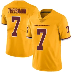 Men's Joe Theismann Washington Commanders No.7 Limited Color Rush Jersey - Gold