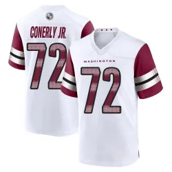 Men's Josh Conerly Jr. Washington Commanders No.72 Game Jersey - White