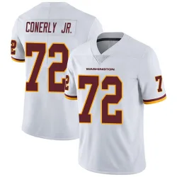 Men's Josh Conerly Jr. Washington Commanders No.72 Limited Vapor Untouchable Jersey - White