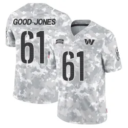 Men's Julian Good-Jones Washington Commanders No.61 Limited 2024 Salute to Service Jersey - Arctic Camo