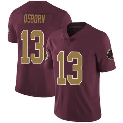 Men's K.J. Osborn Washington Commanders No.13 Limited Burgundy Alternate Vapor Untouchable Jersey