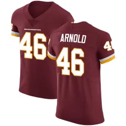 Men's Kam Arnold Washington Commanders No.46 Elite Burgundy Team Color Vapor Untouchable Jersey