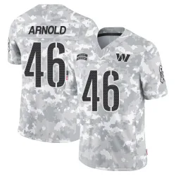 Men's Kam Arnold Washington Commanders No.46 Limited 2024 Salute to Service Jersey - Arctic Camo