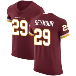 Men's Kevon Seymour Washington Commanders No.29 Elite Burgundy Team Color Vapor Untouchable Jersey