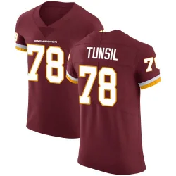 Men's Laremy Tunsil Washington Commanders No.78 Elite Burgundy Team Color Vapor Untouchable Jersey