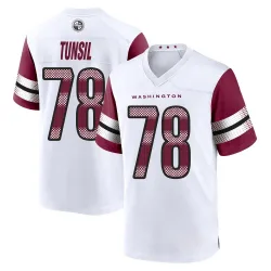 Men's Laremy Tunsil Washington Commanders No.78 Game Jersey - White