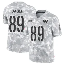 Men's Lawrence Cager Washington Commanders No.89 Limited 2024 Salute to Service Jersey - Arctic Camo