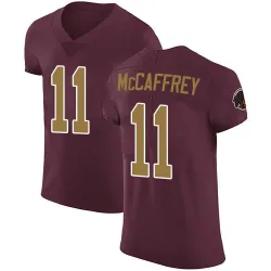 Men's Luke McCaffrey Washington Commanders No.11 Elite Burgundy Alternate Vapor Untouchable Jersey
