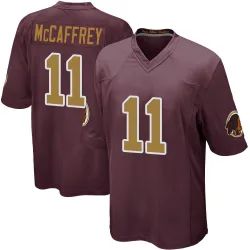Men's Luke McCaffrey Washington Commanders No.11 Game Burgundy Alternate Jersey