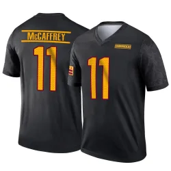 Men's Luke McCaffrey Washington Commanders No.11 Legend Alternate Jersey - Black