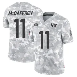 Men's Luke McCaffrey Washington Commanders No.11 Limited 2024 Salute to Service Jersey - Arctic Camo