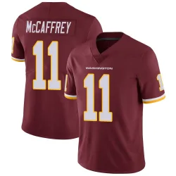 Men's Luke McCaffrey Washington Commanders No.11 Limited Burgundy Team Color Vapor Untouchable Jersey