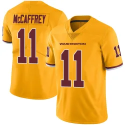 Men's Luke McCaffrey Washington Commanders No.11 Limited Color Rush Jersey - Gold