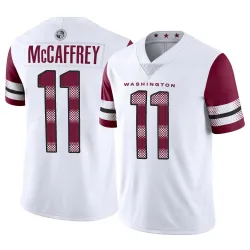 Men's Luke McCaffrey Washington Commanders No.11 Limited Vapor Jersey - White