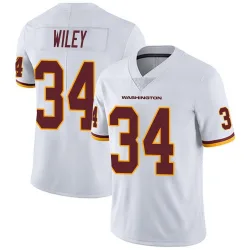 Men's Michael Wiley Washington Commanders No.34 Limited Vapor Untouchable Jersey - White