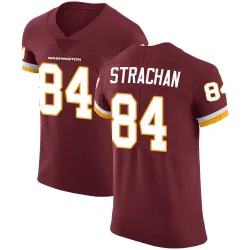 Men's Mike Strachan Washington Commanders No.84 Elite Burgundy Team Color Vapor Untouchable Jersey