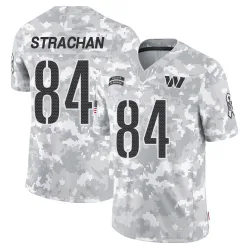 Men's Mike Strachan Washington Commanders No.84 Limited 2024 Salute to Service Jersey - Arctic Camo