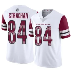 Men's Mike Strachan Washington Commanders No.84 Limited Vapor Jersey - White