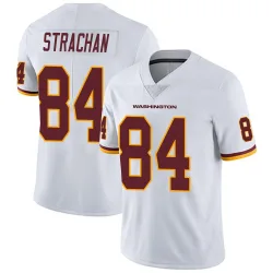 Men's Mike Strachan Washington Commanders No.84 Limited Vapor Untouchable Jersey - White