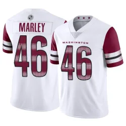 Men's Nico Marley Washington Commanders No.46 Limited Vapor Jersey - White