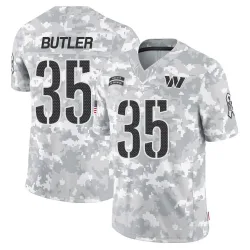 Men's Percy Butler Washington Commanders No.35 Limited 2024 Salute to Service Jersey - Arctic Camo