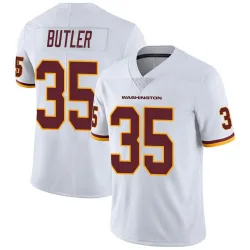 Men's Percy Butler Washington Commanders No.35 Limited Vapor Untouchable Jersey - White