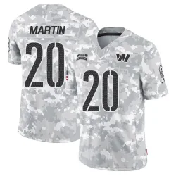 Men's Quan Martin Washington Commanders No.20 Limited 2024 Salute to Service Jersey - Arctic Camo