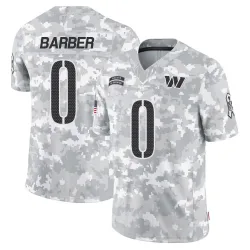 Men's Ricky Barber Washington Commanders No.0 Limited 2024 Salute to Service Jersey - Arctic Camo