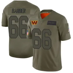 Men's Ricky Barber Washington Commanders No.66 Limited 2019 Salute to Service Jersey - Camo