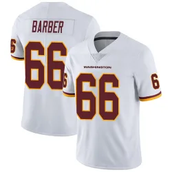 Men's Ricky Barber Washington Commanders No.66 Limited Vapor Untouchable Jersey - White