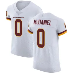 Men's Robert McDaniel Washington Commanders No.0 Elite Vapor Untouchable Jersey - White