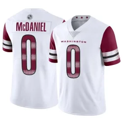 Men's Robert McDaniel Washington Commanders No.0 Limited Vapor Jersey - White