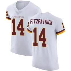 Men's Ryan Fitzpatrick Washington Commanders No.14 Elite Vapor Untouchable Jersey - White