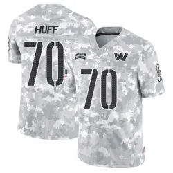Men's Sam Huff Washington Commanders No.70 Limited 2024 Salute to Service Jersey - Arctic Camo