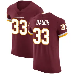 Men's Sammy Baugh Washington Commanders No.33 Elite Burgundy Team Color Vapor Untouchable Jersey