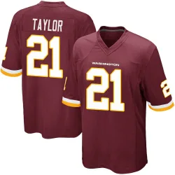 Men's Sean Taylor Washington Commanders No.21 Game Burgundy Team Color Jersey
