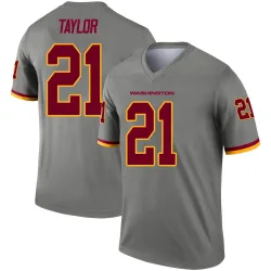 Men's Sean Taylor Washington Commanders No.21 Legend Inverted Jersey - Gray