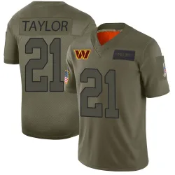 Men's Sean Taylor Washington Commanders No.21 Limited 2019 Salute to Service Jersey - Camo