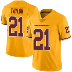Men's Sean Taylor Washington Commanders No.21 Limited Color Rush Jersey - Gold