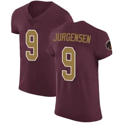 Men's Sonny Jurgensen Washington Commanders No.9 Elite Burgundy Alternate Vapor Untouchable Jersey
