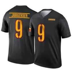 Men's Sonny Jurgensen Washington Commanders No.9 Legend Alternate Jersey - Black