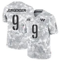 Men's Sonny Jurgensen Washington Commanders No.9 Limited 2024 Salute to Service Jersey - Arctic Camo