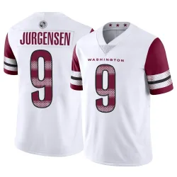 Men's Sonny Jurgensen Washington Commanders No.9 Limited Vapor Jersey - White
