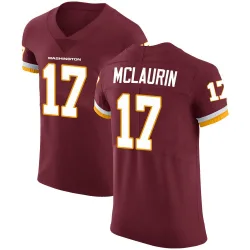 Men's Terry McLaurin Washington Commanders No.17 Elite Burgundy Team Color Vapor Untouchable Jersey