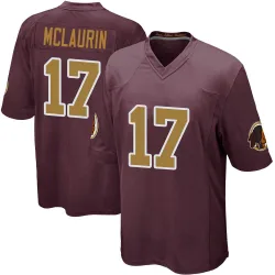 Men's Terry McLaurin Washington Commanders No.17 Game Burgundy Alternate Jersey