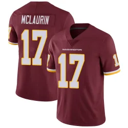 Men's Terry McLaurin Washington Commanders No.17 Limited Burgundy Team Color Vapor Untouchable Jersey