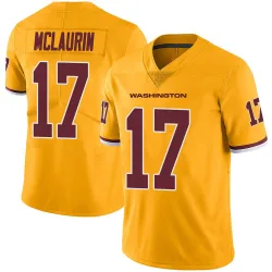 Men's Terry McLaurin Washington Commanders No.17 Limited Color Rush Jersey - Gold
