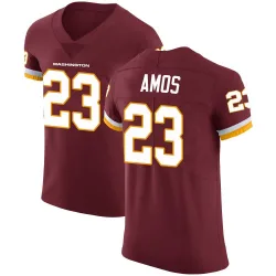 Men's Trey Amos Washington Commanders No.23 Elite Burgundy Team Color Vapor Untouchable Jersey