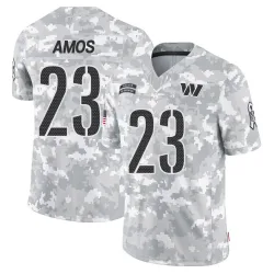 Men's Trey Amos Washington Commanders No.23 Limited 2024 Salute to Service Jersey - Arctic Camo
